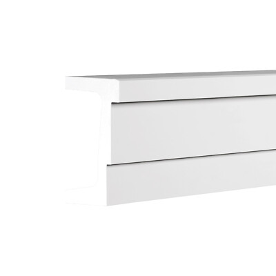 Profhome 404102 Architrav Fassadenprofil Stuckleiste Außenstuck 2 m