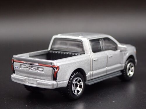 2022-2025 FORD F150 Fulmine Pick-Up Camion Argento 1/64 Scala Diecast Vettura - Foto 8 di 8