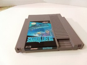 To the Earth and Silent Service NES Games, Cartridges Only, Tested, Nintendo NES