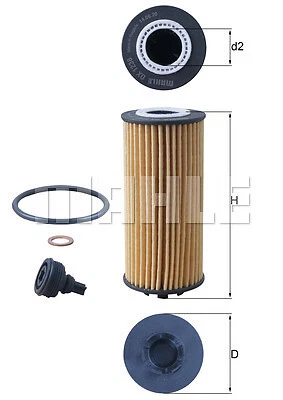 Oil Filter for BMW MINI:1,i8,X1,X2,F40 8593186 11428593186 | eBay