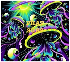 20oz Sublimation Tumbler Wrap Neon Jellyfish Ready to Press Heat Transfer