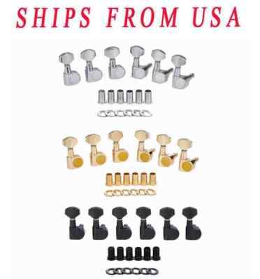 Guitar 2 Pin Tuners Tuning Keys Dual Pin Tuning Machines fits Squier Affinity
