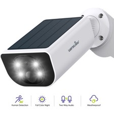 Wansview Wireless Solar Battery Powered Wifi Home Security Camera System Outdoor