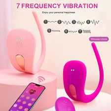 APP Wireless Remote Thong Panties G-String Silicone for Women Panty Rechargeable