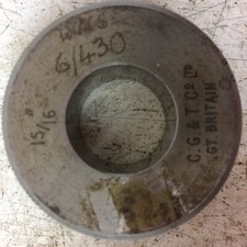 15/16" Setting Ring Calibration For Dial Bore Gauge- Inside Micrometers