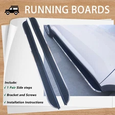 Fits for Jaguar F-PACE 2016-2025 running board Side Step Nerf Bar pedal 2PCS 