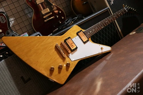 Gibson '59 Korina Explorer 1959 Reissue 1991 Natural Electric Guitar