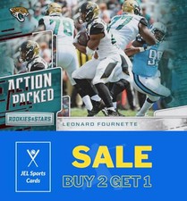 2018 Panini Rookies & Stars Action Packed #AP-10 Leonard Fournette
