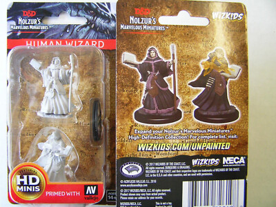 WZK72619 - D&D Nolzur's Marvelous - Unpainted Miniatures Human Female Wizard