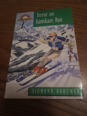 Terror on Kamikaze Run by Sigmund Brouwer (1994) Autographed Copy 
