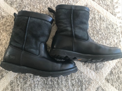 ugg waterproof boots black