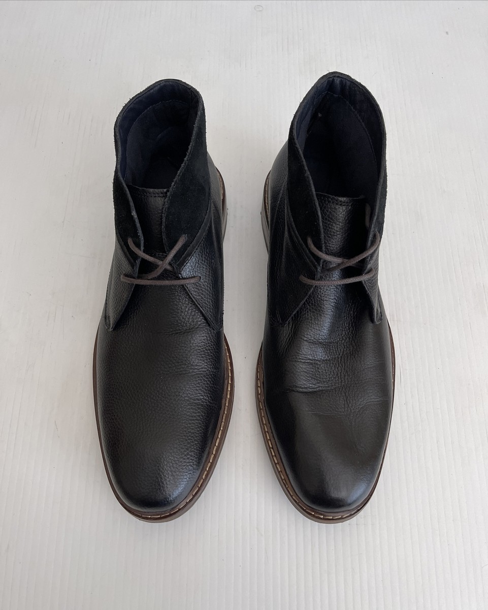 Cole Haan Mens Benton Welt Chukka II Boot - C26131 - Black  display picture 2