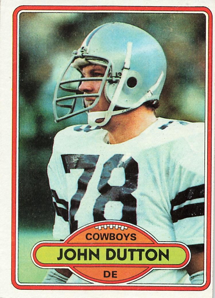 1980 Topps #134 John Dutton
