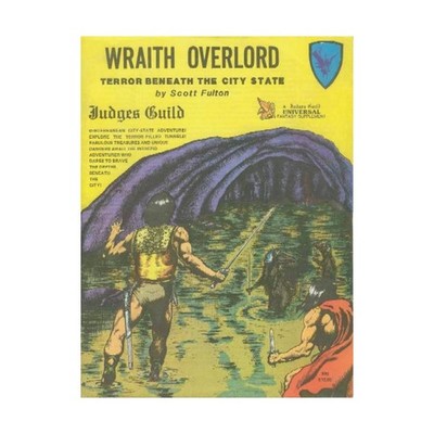Judges Guild D&D Modul Wraith Overlord SW (VG+/Neu)