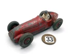 RARE VINTAGE DINKY TOYS # 23F ALFA ROMEO RACING CAR DIECAST MODEL 1952