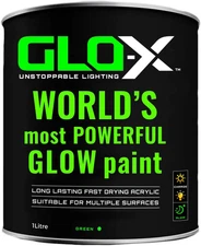 1 Quart Glow in the Dark Paint (34 Fl Oz) - Paint and Glow Neon Fluorescent in t