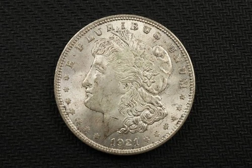 NobleSpirit } 1921 Morgan Silver Dollar XF Extremely Fine +
