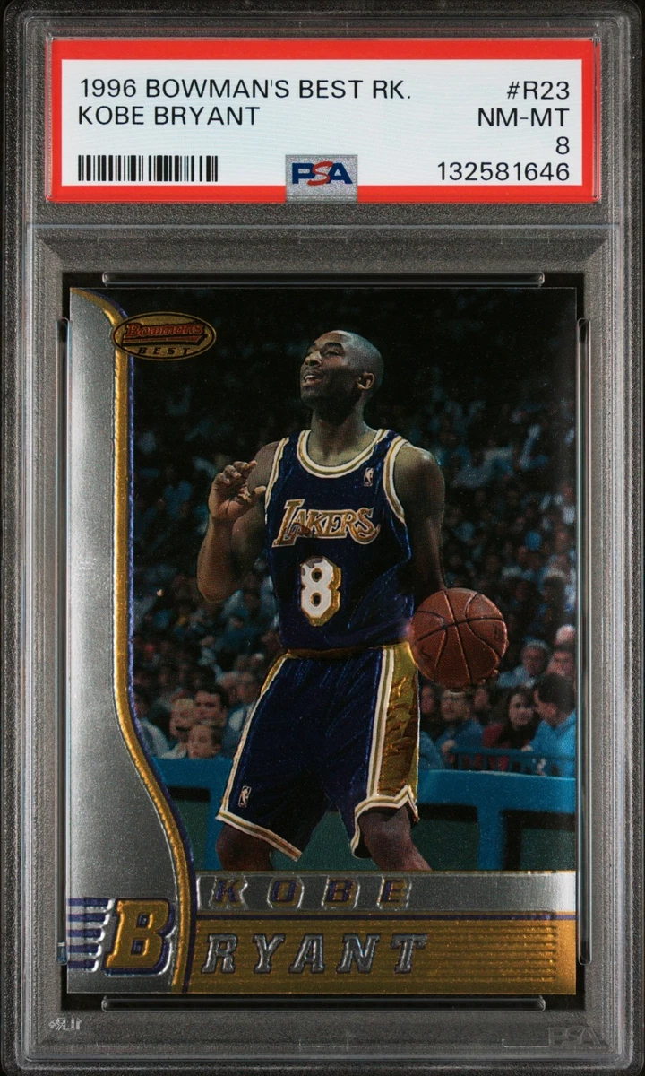 Topps Kobe Bryant 8 Graded Basketball Sports Trading Cards