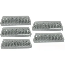 555, 6.3V .25A T3-1/4, Small Wedge Base Lamp Light Bulb - Clear - Box of 50