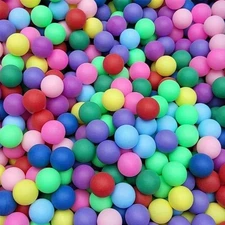 185 Pcs Colorful Table Tennis Balls, 40Mm Plastic Ping Pong Balls Bulk, Entertai