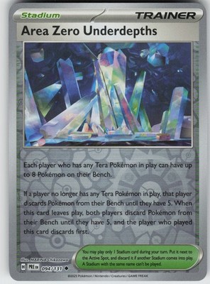 PO-03 Reverse Holo Area Zero Underdepths 094/131 Uncommon SV: Prismatic Evolutio