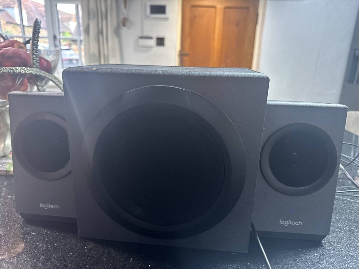 Logitech Z337 Bold Setup LOGITECH Z333 SPEAKER SYSTEM WITH SUBWOOFER