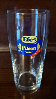 Efes Pilsen Bira Lager Bier Hi Ball Glas