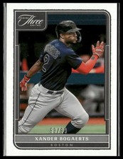 2022 Panini Three and Two #64 Xander Bogaerts #/99