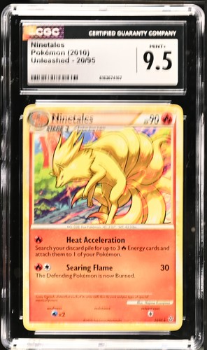 Ninetales graded CGC 9.5 for sale on eBay