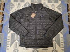 Patagonia Men's Nano Puff Full Zip Jacket Forge Grey Sz M 84212 FGE NWT
