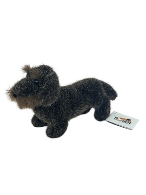 Kosen of Germany #4090 roughhaired dachshund dog plush toy