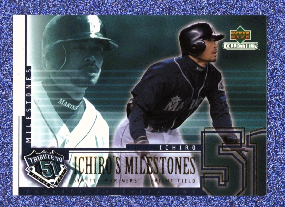 Upper Deck Ichiro Suzuki Rookie Baseball Sports Trading Cards