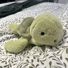 28cm Realistic Sea Turtle Plush Toy Soft Stuffed Animal Doll
