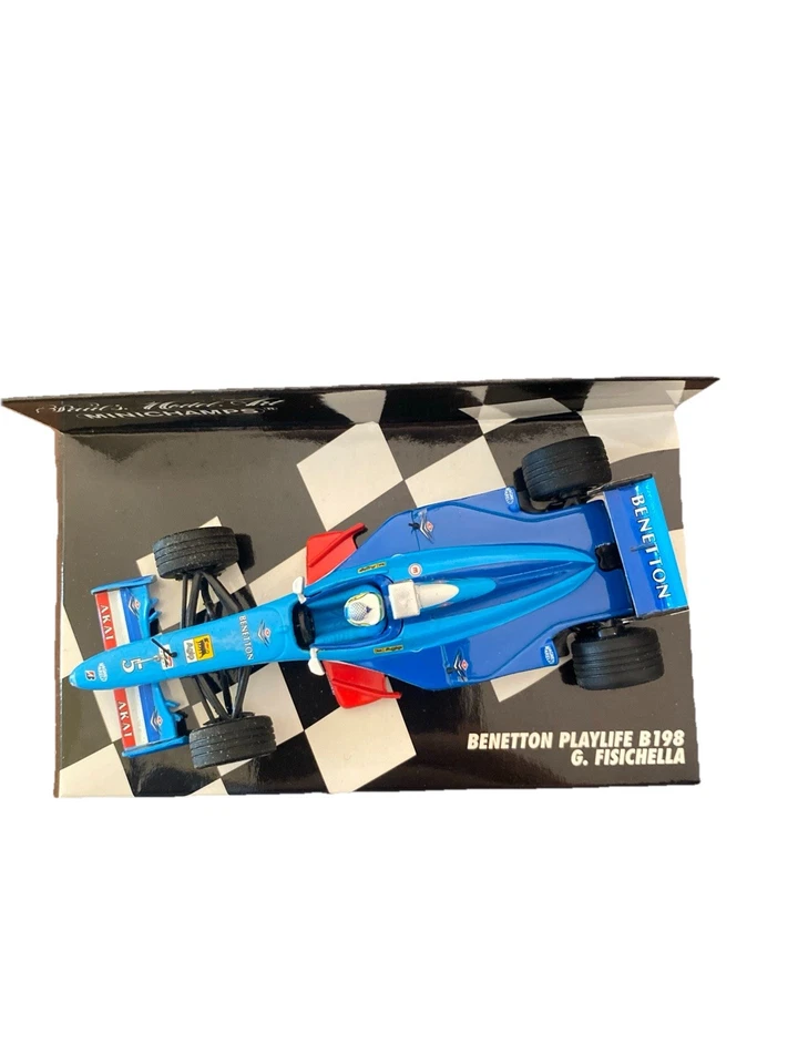 MINICHAMPS PLAYLIFE 1998 G.FISICHELLA Scala 1/143 - Immagine 3 di 4