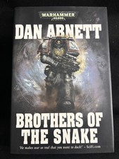 NEW MINT* WARHAMMER 40K • Brothers of the Snake by Dan Abnett 1st/1st HARDCOVER
