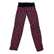 H M Sport Womens Ankle Leggings Multicolor Spacedye Size Small