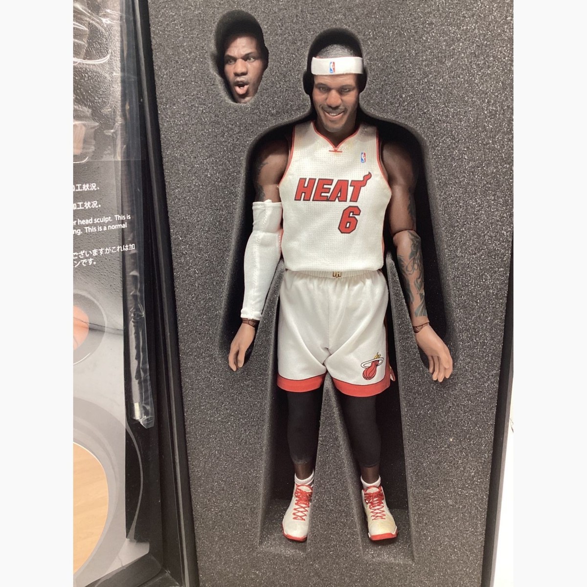 Enterbay 1/6 LeBron James Miami Heat 6 Figure Incl US duty | eBay