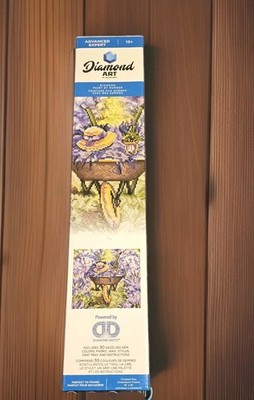 DIAMOND ART BY LEISURE ARTS Diamond Painting Kit 16''X16''  New