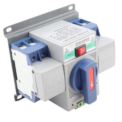 Dual Power Automatic Transfer Switch, 1pc 220V 63A 2P Mini Automatic Circuit ...