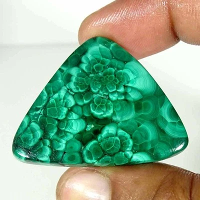 76,00 Ct Natürlicher Malachit Fancy Cabochon Losem Edelstein - Bild 1 von 2