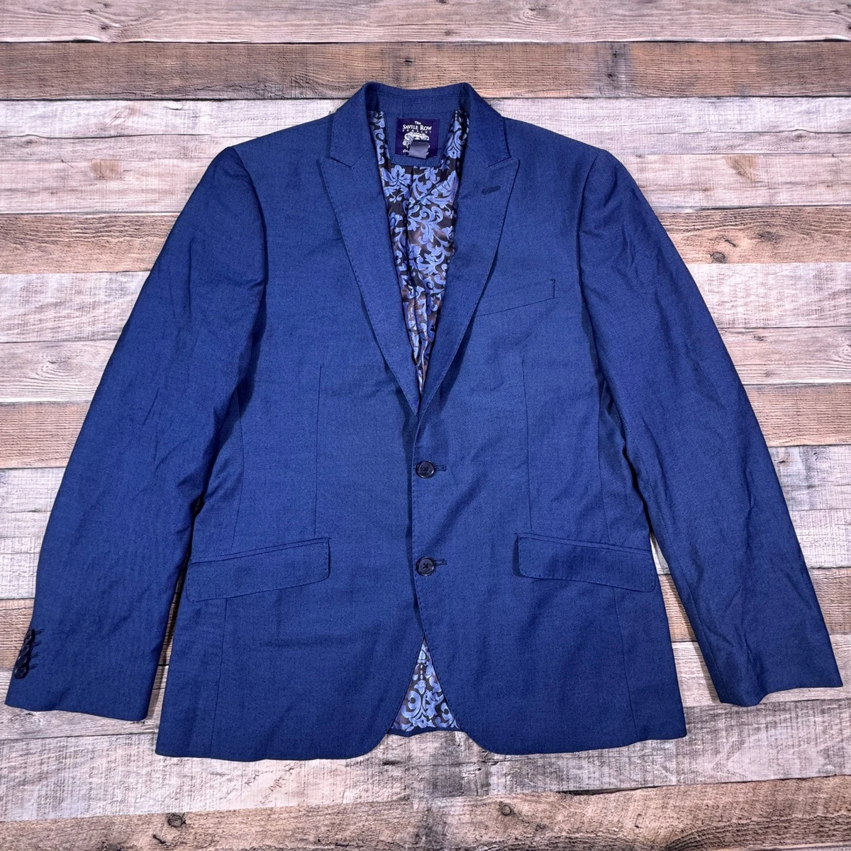 Savile Row Blue Regular Suits & Blazers for Men for sale | eBay