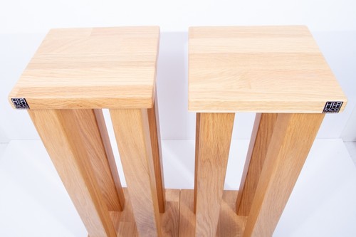 Hifi Racks speaker stands, Podium 4 perhaps, oak, 600mm, boxed - Picture 12 of 14