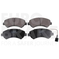 BremsbeläGe Bremsbelagsatz Scheibenbremse FüR Fiat Ducato Kasten 250 290 250_