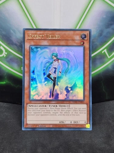 Yugioh Effect Veiler RA01-EN003 Ultra Rare 1st Edition NM