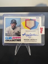 2026 Topps Heritage - Reggie Jackson Auto Relic - 1/25! On Card Auto - Yankees