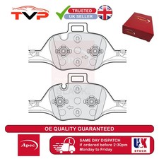 Apec Brake Pads Set For Bmw 7 Series 2015-2020 2.0d 3.0d Front PAD2187B