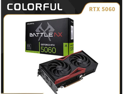 Colorful GeForce RTX 5060 Battle Ax 8GB GDDR7 Gaming GPU for PC Gaming Render St