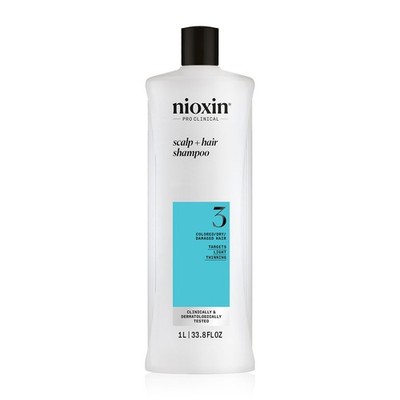 Nioxin System 3 Color Safe Cleanser Shampoo 1000 ml
