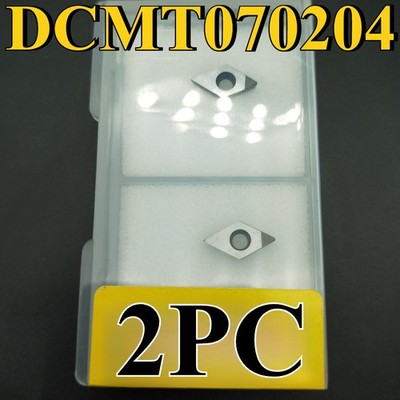 DCMT070204 CBN Superhard Insert - 2pc, Processes Quenching Steel & Cast Iron
