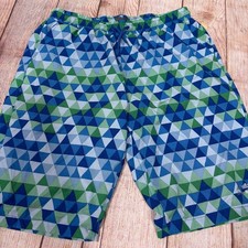 Eddie Bauer Boys XL 18/20 Geometric Pattern Swim Shorts